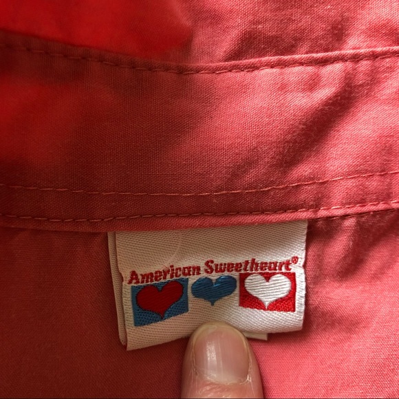 American Sweetheart Vintage Pink Button Down - Size S - Picture 6 of 8